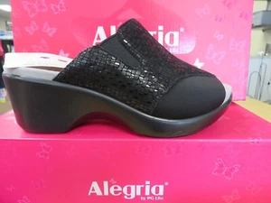 Alegria by PG Lite Womens Peppergate Sandals EU 36 US 6-6.5 Style # RYL Black - Picture 1 of 3