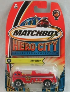 Matchbox Hero City Sky Fire (rot) #35 - Bild 1 von 2