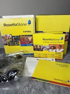 Rosetta Stone Espanol Spagnolo Totale Lingua Livello 1-5 - Foto 1 di 15