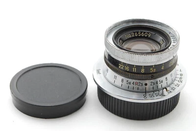 [Exc+5] Nikon W-Nikkor 3.5cm F/2.5 LENS L39 LTM Black Belt From JAPAN #027 - Image 1 of 4