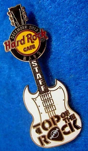 GUITARRA NABQ EGYPT STAFF TOP OF THE ROCK SG GIBSON HENDRIX Hard Rock Café PIN LE - Imagen 1 de 1
