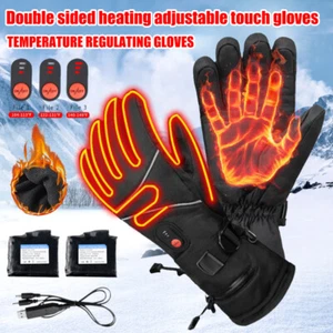 Beheizte Handschuhe + 2X 5000mAh Electric Battery Wiederaufladbar Touchscreen DE - Bild 1 von 18