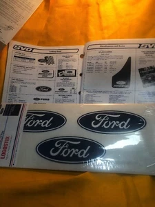 Ford Motorsport Oval body trim Decals factory performance equipment - Picture 1 of 6