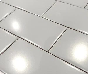 3x6 Light Gray Matte Subway Ceramic Tile Wall Backsplash Décor Bath Kitchen - Picture 1 of 6