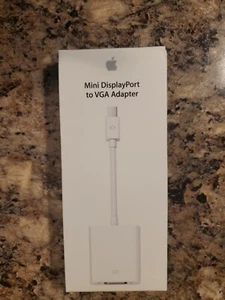 Genuine OEM Apple Mini Display Port to VGA Adapter MB572Z/B White - Picture 1 of 3