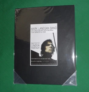 Mark Lanegan Band Mounted Art Print - Blues Funeral London - Picture 1 of 1