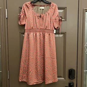 Old Navy Floral Print Maternity Dress Medium  New With Tags - Picture 1 of 9
