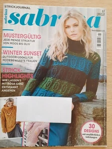 Handarbeitsheft Sabrina Strickjournal 11/2021 - Bild 1 von 2