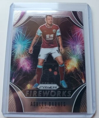 Panini Prizm Premier League 2020-21 Ashley Barnes Fireworks Insert, Burnley - Image 1 of 2