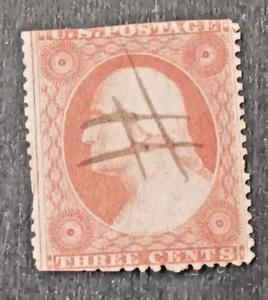 United States Scott #26A used Stock #722 - Picture 1 of 2