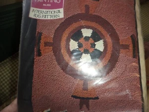 Aunt Lydia's Rug Canvas Southwest Hopi Sand Painting 24 x 36 Inches NIP - Picture 1 of 3