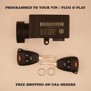 2005-2006 Dodge Magnum Charger Immobilizer 56038665AU VIN Programmed Plug & Play - Picture 1 of 6