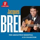 JACQUES BREL - ABSOLUTELY ESSENTIAL  3 CD NEW! 
