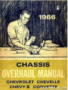 1966 Chevrolet Chevelle Chevy II And Corvette Chassis Overhaul Manual - Picture 1 of 1