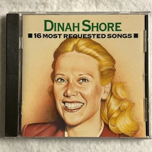 Dinah Shore Most Requested Songs CD 16 Song Vintage Music - Picture 1 of 4