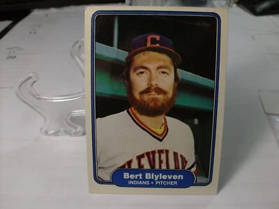 1982 Fleer Baseball #361 - Bert Blyleven - Cleveland Indians  82-1144 - Image 1 of 2