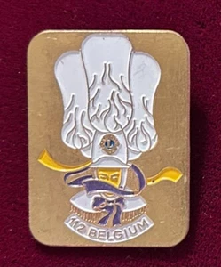 Lions Club Pin Vintage Belgien Distrikt 112 Neu - Bild 1 von 2