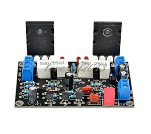 100W 2SC5200+2SA1943 Audio Amplifier Board HIFI Mono Channel Amplifier Dual - Picture 1 of 6