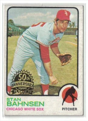 2022 Topps Heritage 1972 Buyback Stan Bahnsen Chicago White Sox #20 - Image 1 of 2