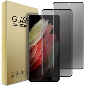2Pack For Galaxy S21+ Plus S21 Ultra S21 Privacy Tempered Glass Screen Protector - Picture 1 of 17
