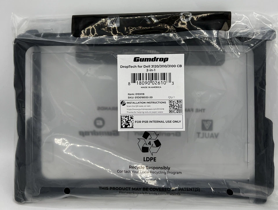 Gumdrop 01D018 DROPTECH FOR DELL 3120/3110/3100 CHROMEBOOK (2-IN-1)