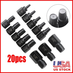20PC Broken Head Bolt Screw Cap,Extractor Screw Hexagon Socket Bolt Removal Tool - Picture 1 of 15