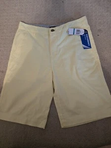 Nautica Chino Shorts Youth Size 16 Yellow - Picture 1 of 3