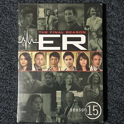 ER Complete Fifteenth FINAL Season 2008 Widescreen New In Factory Sealed Plastic - Image 1 of 4