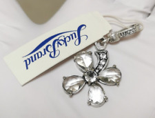 NWT Lucky Brand Crystal Clover Charm~Very Cute~