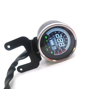 LCD Digital Instrument Panel Multi-Function Meter Odometer Tachometer Gauge - Picture 1 of 10