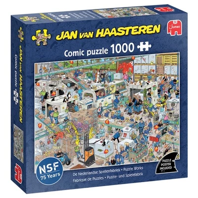 Jumbo Jan Van Haasteren Puzzle Works 1000 Piece Puzzle BRAND NEW SEALED Preorder - Image 1 of 2
