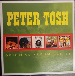 Peter Tosh Original Album Series 5 Discs + Legalize It Cd - Picture 1 of 5