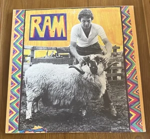 PAUL and LINDA McCARTNEY - RAM EX VINYL LP /APPLE INNER/ FIRST PRESSING - Foto 1 di 7