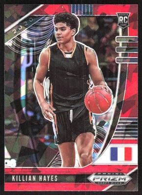 5709G 2020 Panini Prizm Draft Picks Collegiate #12 Killian Hayes Red Ice - Image 1 of 2
