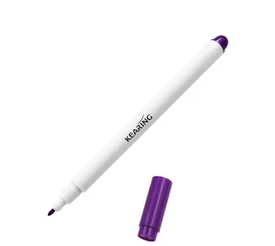 Juego de bolígrafos borrables al aire violeta para tela paquete de 12 Foto 1 de 4