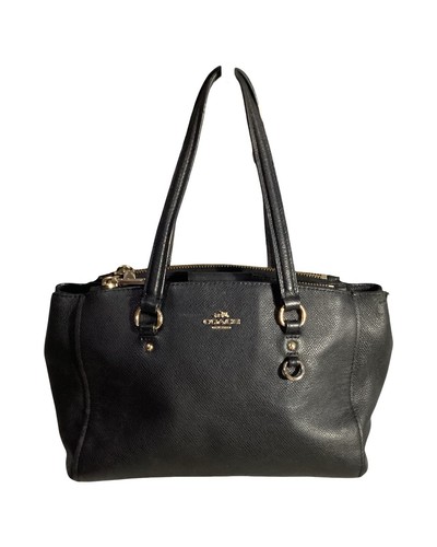 Coach Stanton 36881 Borsa a tracolla in pelle nera senza tracolla 03