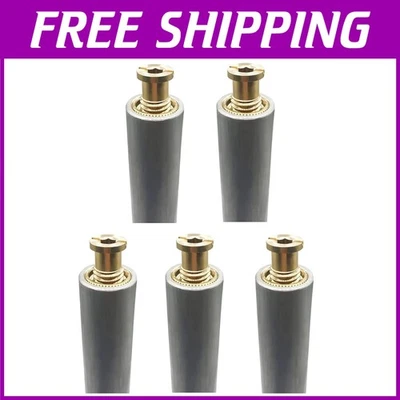 Easy Install 10" Aluminum Tubes & Brass Anchors for Pool Safety Covers - 5 Pack - Image 1 of 4