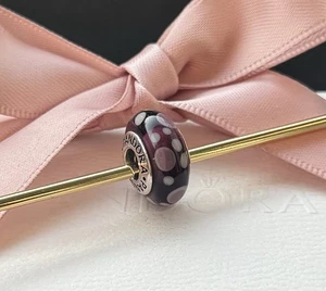Original Pandora Murano „Blasen“ lila, 925 silber #790693 - Bild 1 von 4