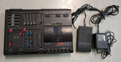 Vintage Fostex X-30 Multitracker 4-Track Tape Recorder/Mixer, Pedal Parts/Repair - Image 1 of 4