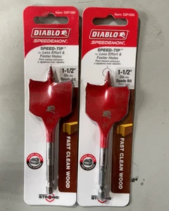 Diablo Spade Bit for Wood - 1-1/2" X 4", 1/4" Hex Shank - DSP1090 - Picture 1 of 2