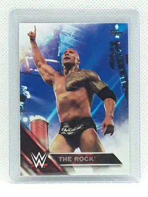 The Rock 2016 Topps Then Now & Forever WWE - #137 - - Image 1 of 2
