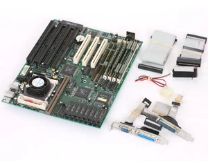 Vintage A-Trend Opti Viper Socket 7 AT Motherboard Pentium 120Mhz 32MB *TESTED* - Picture 1 of 12