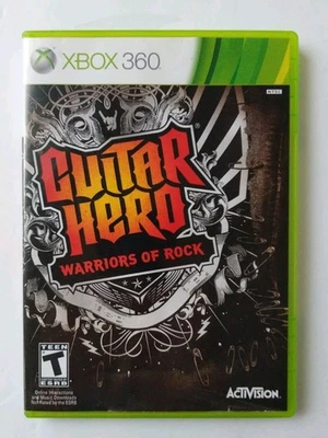 Guitar Hero: Warriors of Rock (Microsoft Xbox 360, 2010) CIB - Image 1 of 3