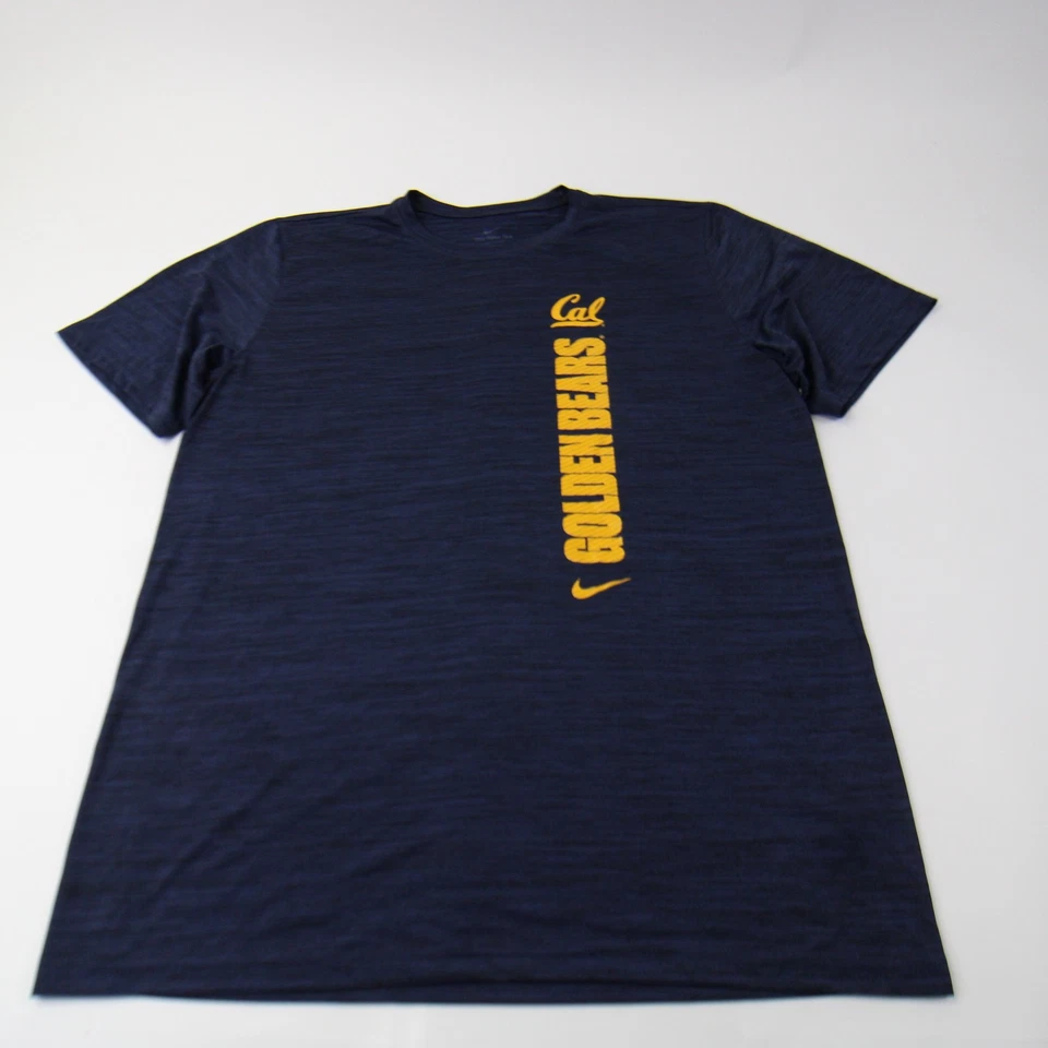 California Golden Bears Nike Short Sleeve Shirt Men's Navy/Heather Used - Image 1 of 1