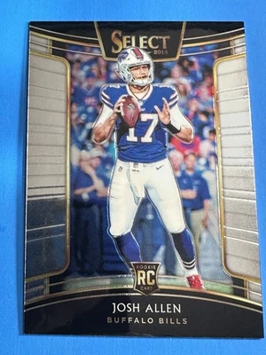 2018 Panini Select Josh Allen RC Concourse #24 Buffalo Bills - Image 1 of 4