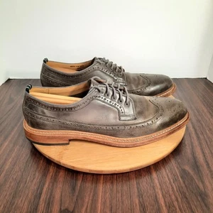 Cole Haan x Todd Snyder Mens 11 Hammond Wingtip Leather Oxford Dress Sneakers - Picture 1 of 11