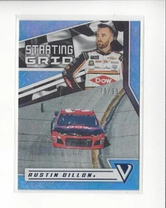 2019 Panini Victory Lane Starting Grid Blue #1 Austin Dillon /99  - Picture 1 of 1