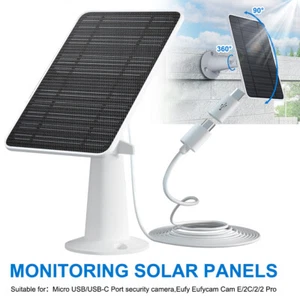 10W Solar Panel for USB Power CCTV Camera Security Cam Battery Charger Outdoor - Picture 1 of 11