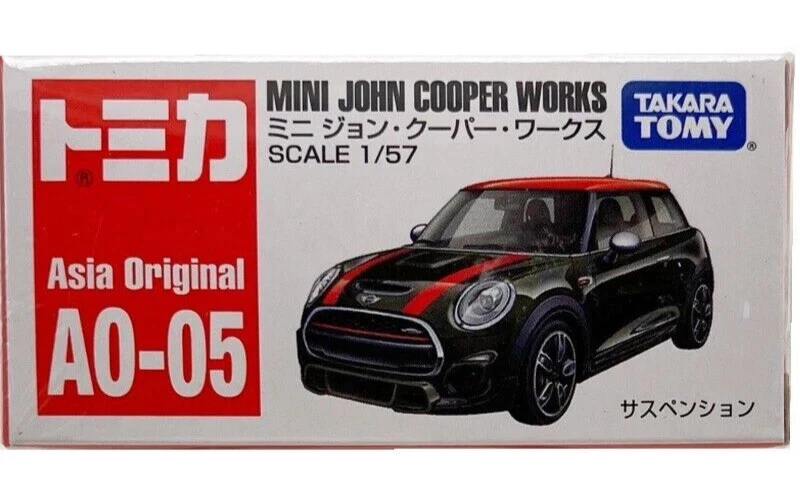 Takara Tomy Tomica Asia Original AO-05 Mini John Cooper Works 1:57 2023 - Image 1 of 1