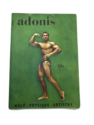 ADONIS январь 1962 том. Журнал Beefcake для геев мужского телосложения 16 шт. - Изображение 1 из 4